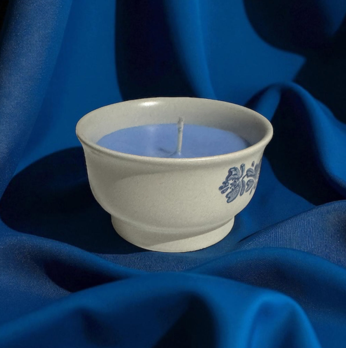 Nights on the Nile Candle Repurposed Rare Vintage Pfaltzgraff Cup 6fl oz