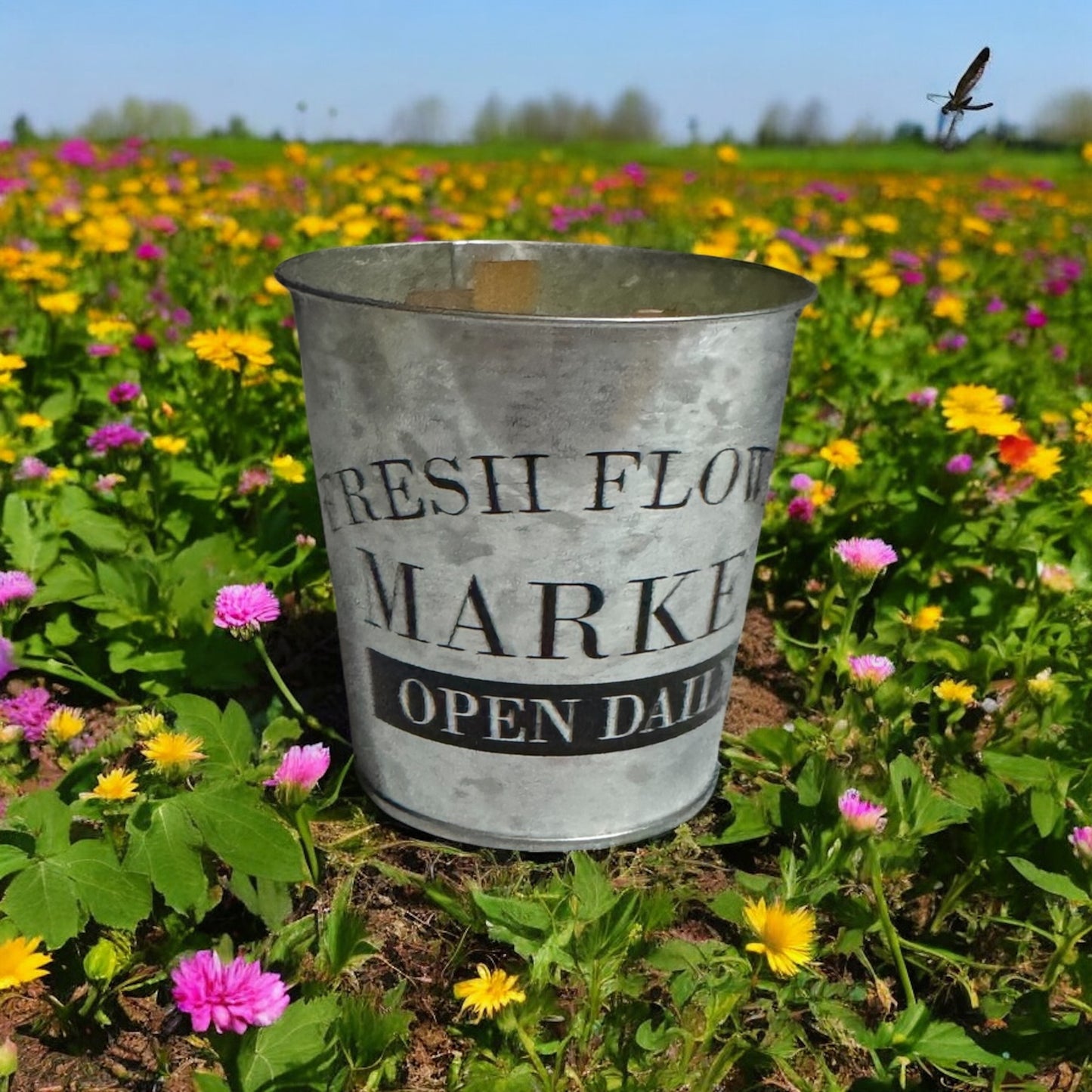 Lemon Spritz Candle Repurposed Tin 16fl oz