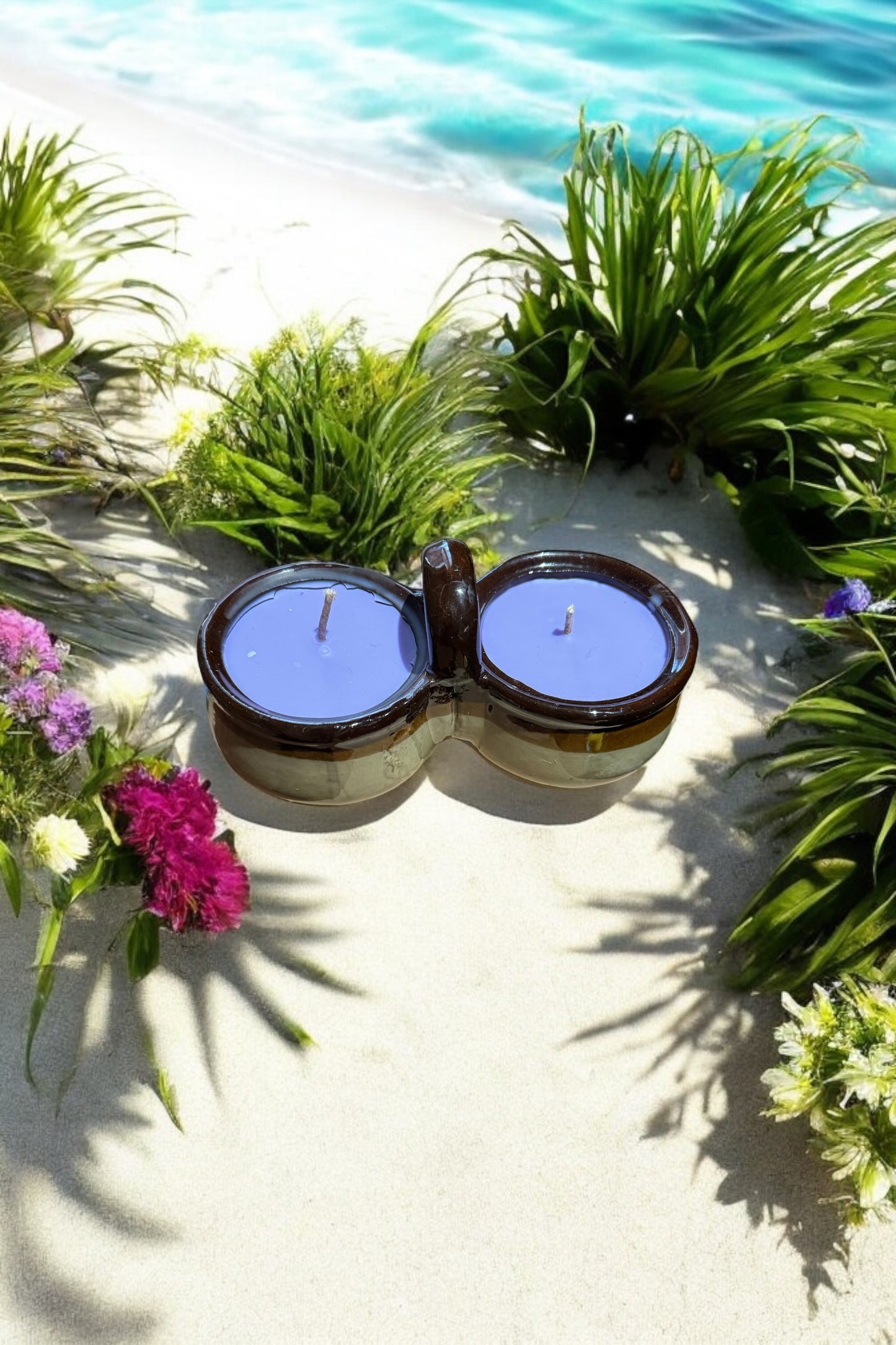 Orchid Island Repurposed Mini Vintage Crocks 12fl oz