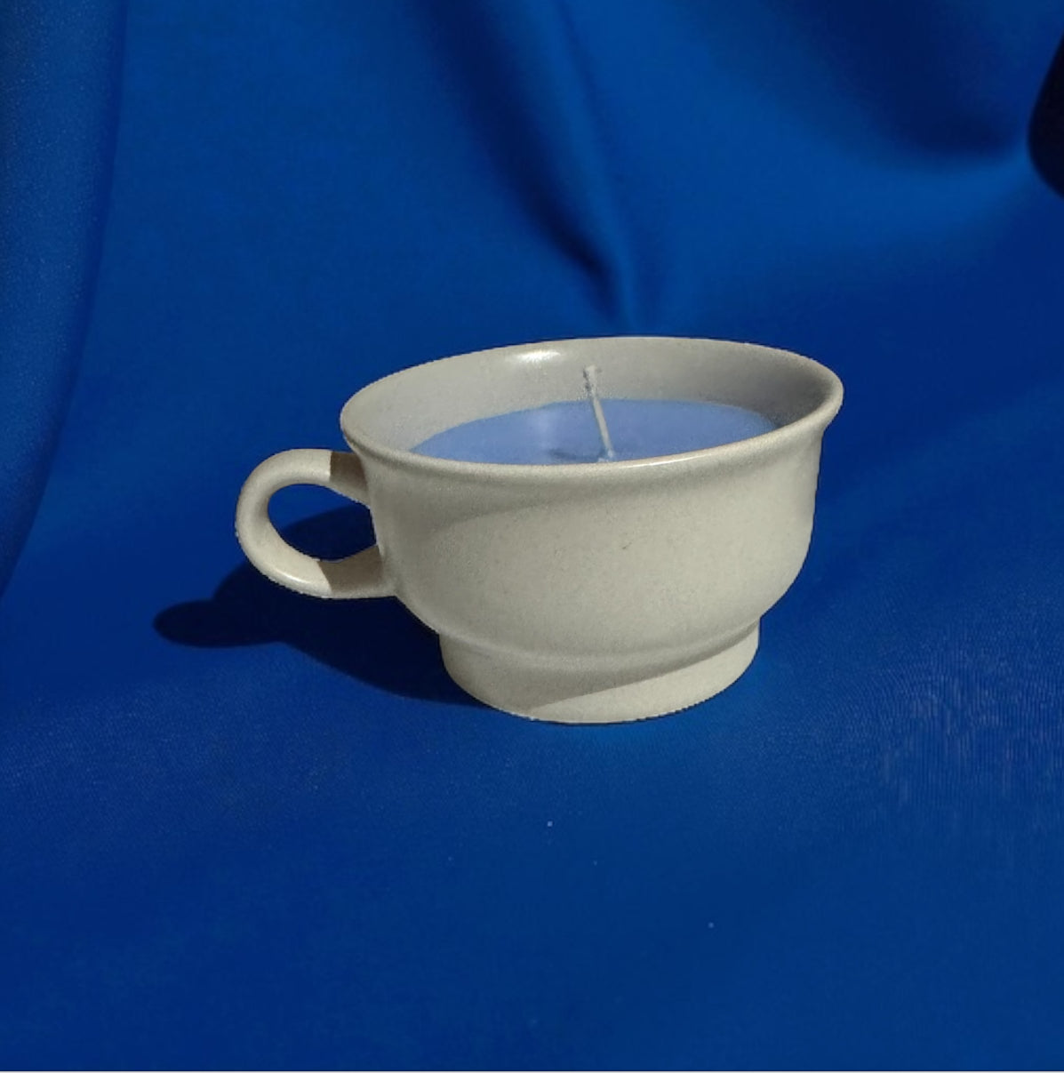Nights on the Nile Candle Repurposed Rare Vintage Pfaltzgraff Cup 6fl oz