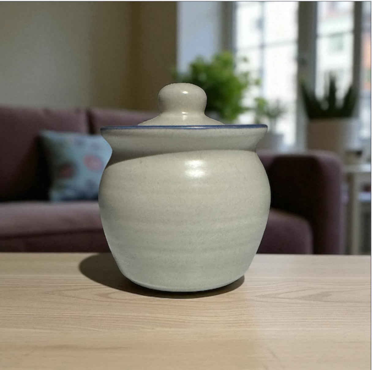 Odor Eliminator Candle 8fl oz Repurposed Vintage Pfaltzgraff Honey Pot