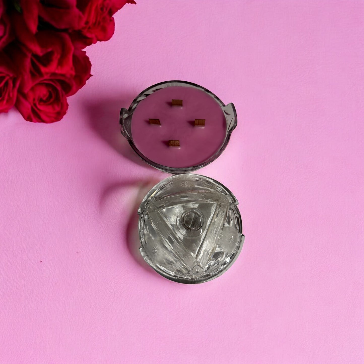 Loves Spell Repurposed Crystal Dish Candle 8fl oz