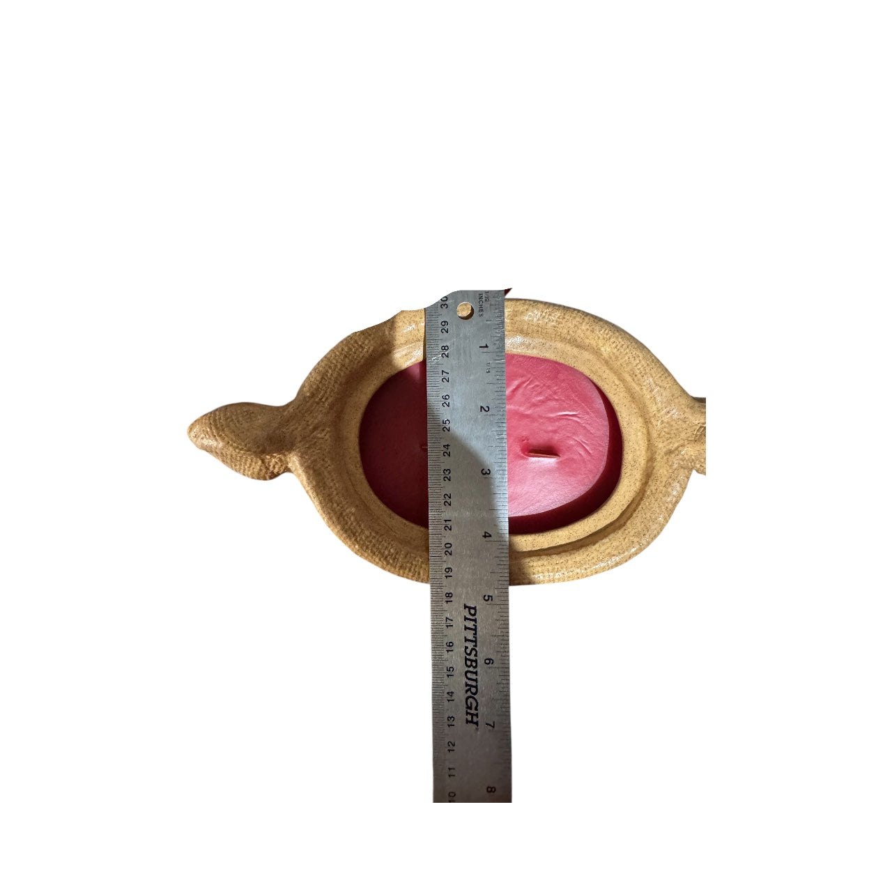 Bloomer Scents Winter Cranberry Scented Candle, Vintage Cow in Burlap Sack Ceramic Jar with Lid, 22 fl oz