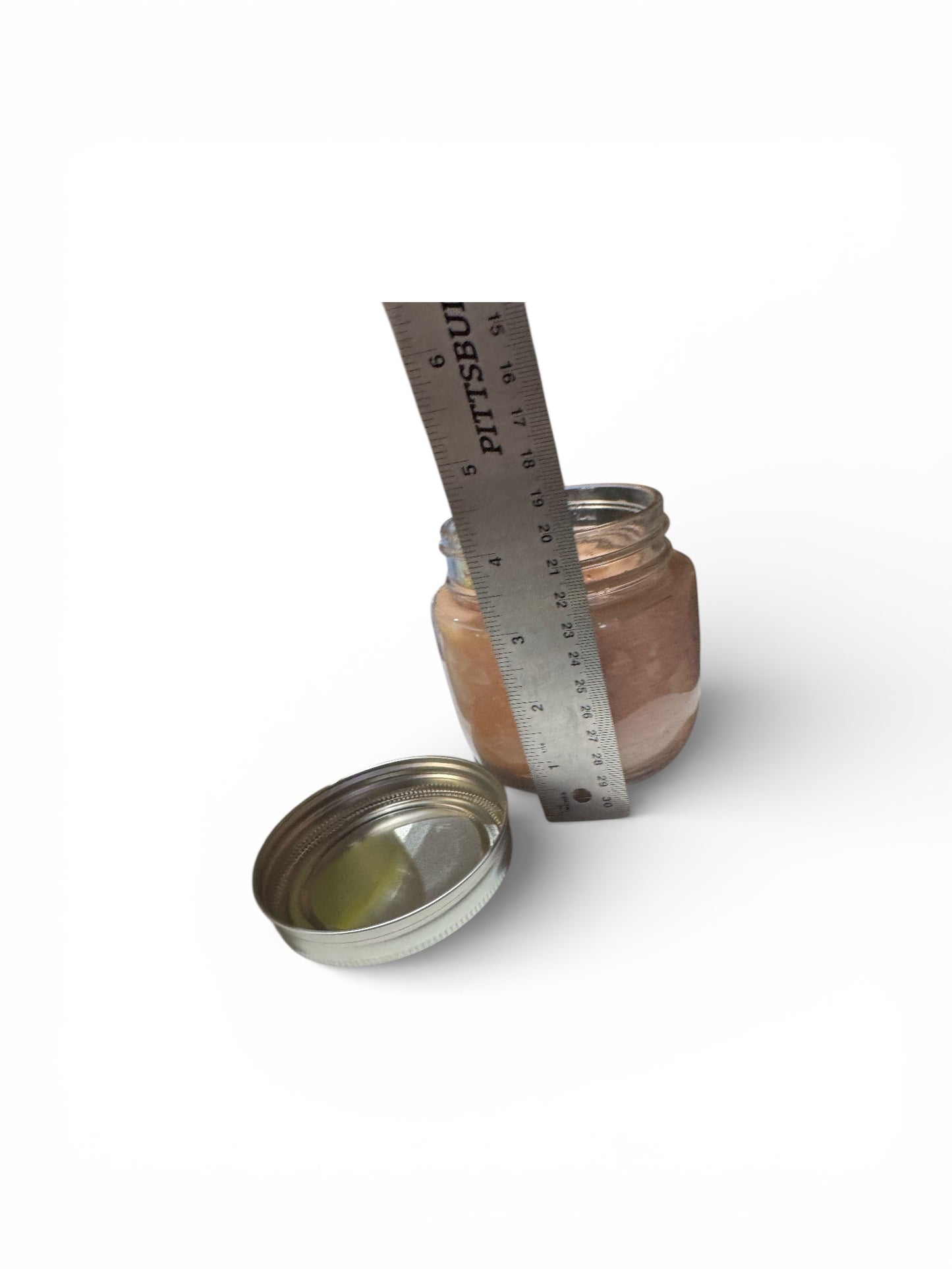 Handmade Honeysuckle Dreams Candle, 18 fl oz, Repurposed Glass Jar with Silver Lid