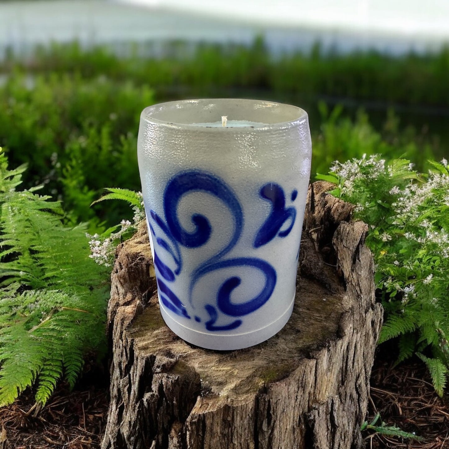 Country Breeze Repurposed German Stein Candle 16fl oz