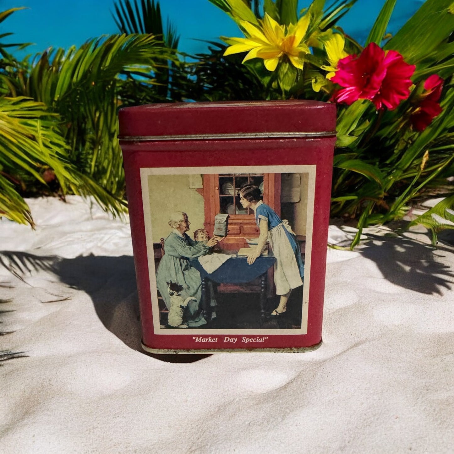 Himalayan Mountain Breeze Repurposed Candle Rare Tin 16fl oz
