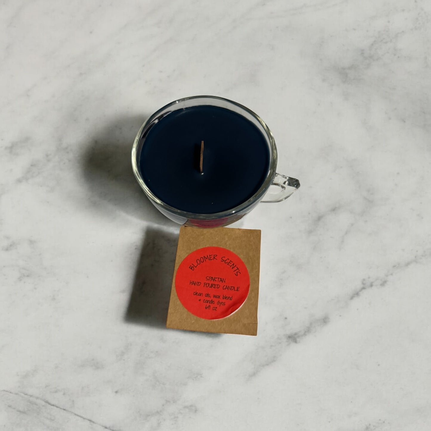 Spartan Repurposed Glass Cup Candle 6fl oz