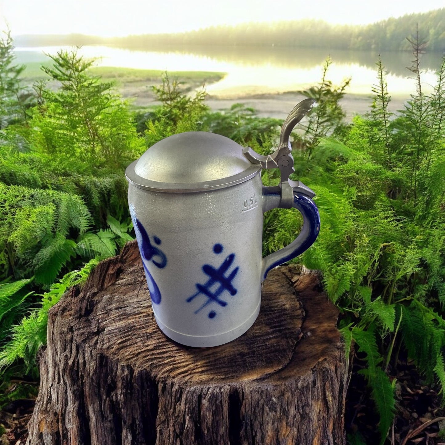 Country Breeze Repurposed German Stein Candle 16fl oz