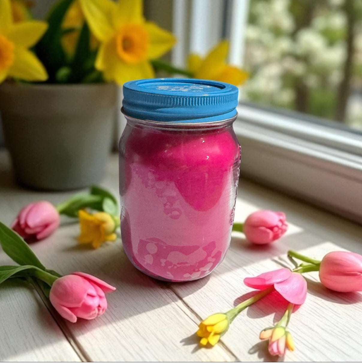 Odor Eliminator Candle 16fl oz Repurposed Canning Jar
