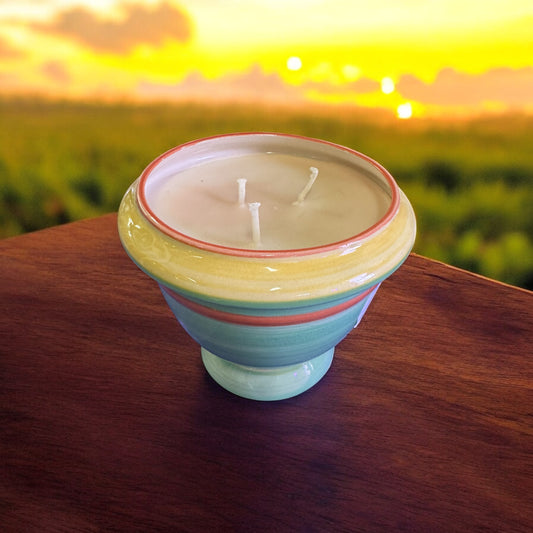 Lily of the Valley Repurposed Vase Candle 22fl oz