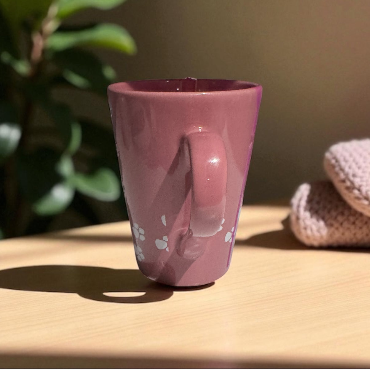 Odor Eliminator 10fl oz Repurposed Paw Print Mug