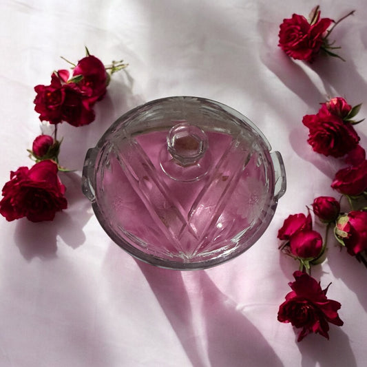 Loves Spell Repurposed Crystal Dish Candle 8fl oz