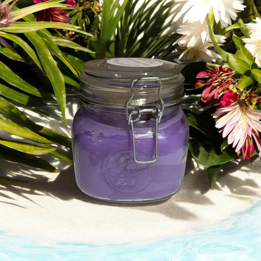 Orchid Island 18fl oz Repurposed Glass Vintage Jar