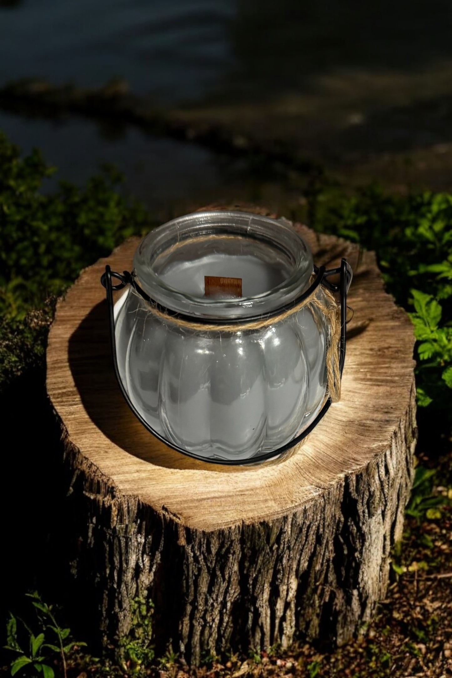 Cowboy Candle Repurposed Glass Vessel 6fl oz