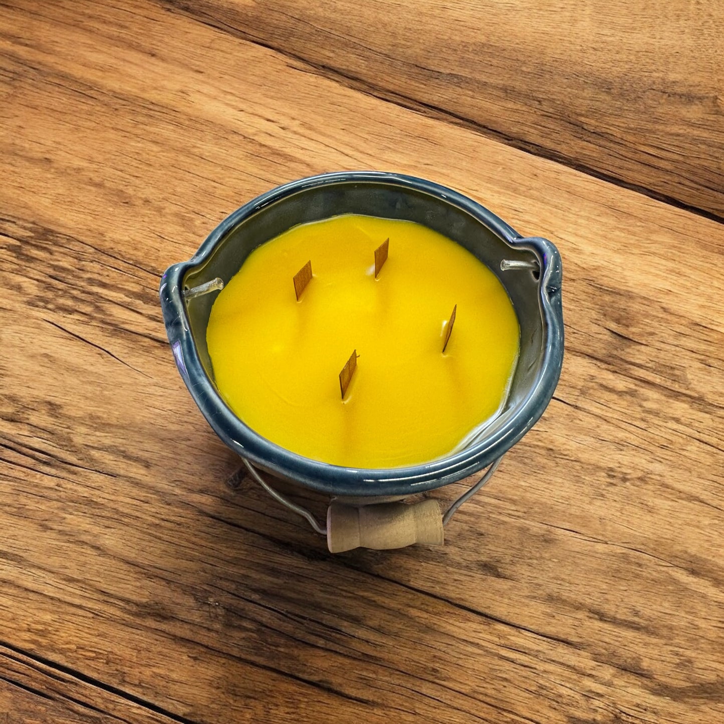 Sunshine Candle Repurposed Rare Vessel 18fl oz