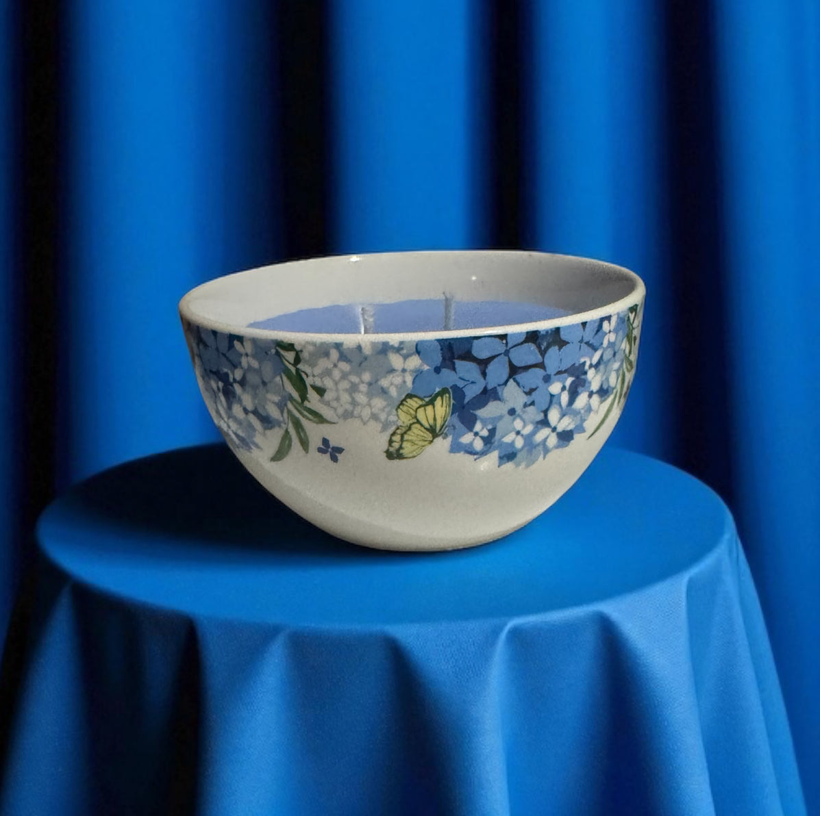 Nights on the Nile 16fl oz Candle Repurposed Deco Ceramic Bowl