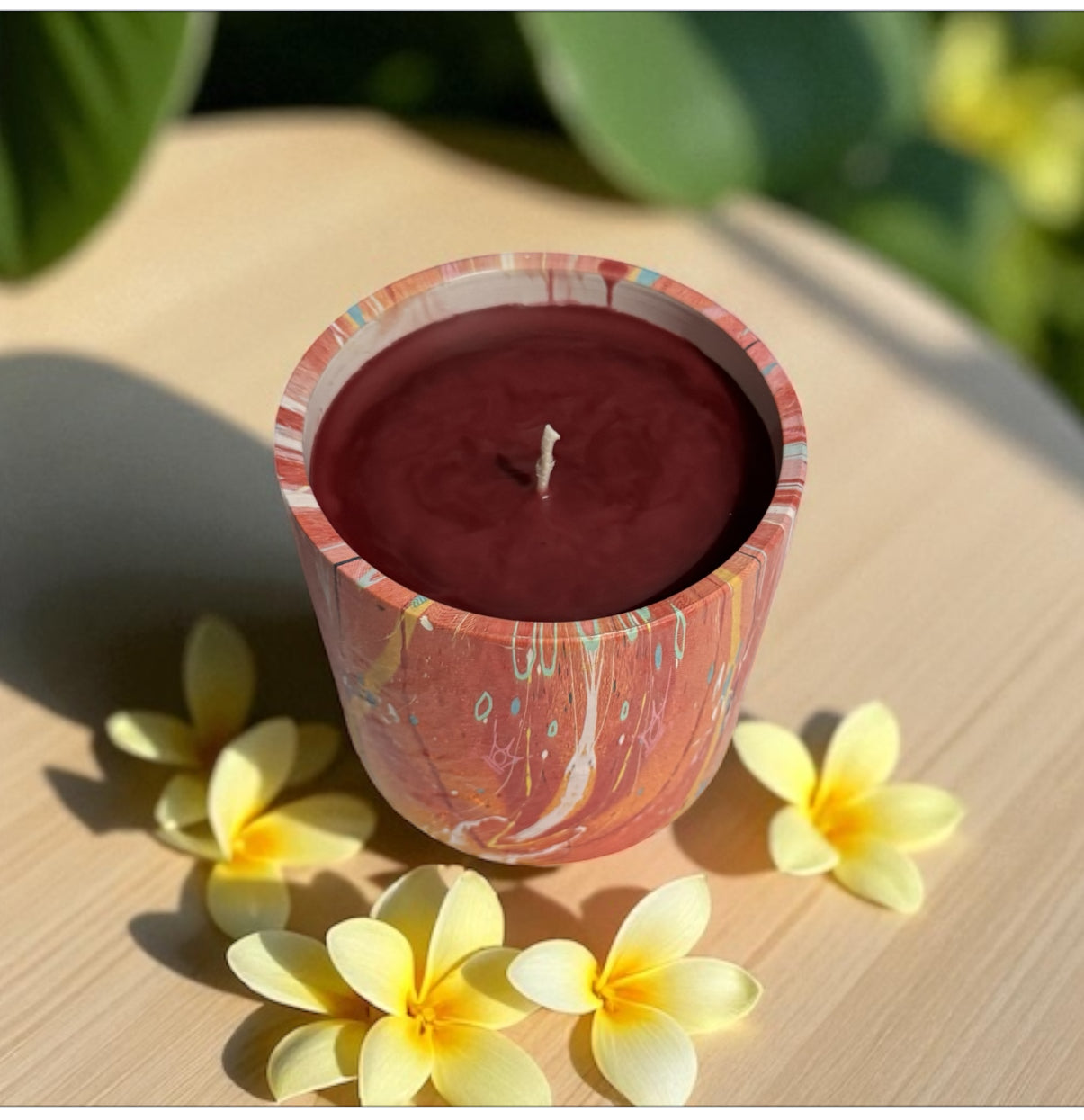 Honeysuckle Dreams Candle 22fl oz Repurposed Rare Ceramic Vessel