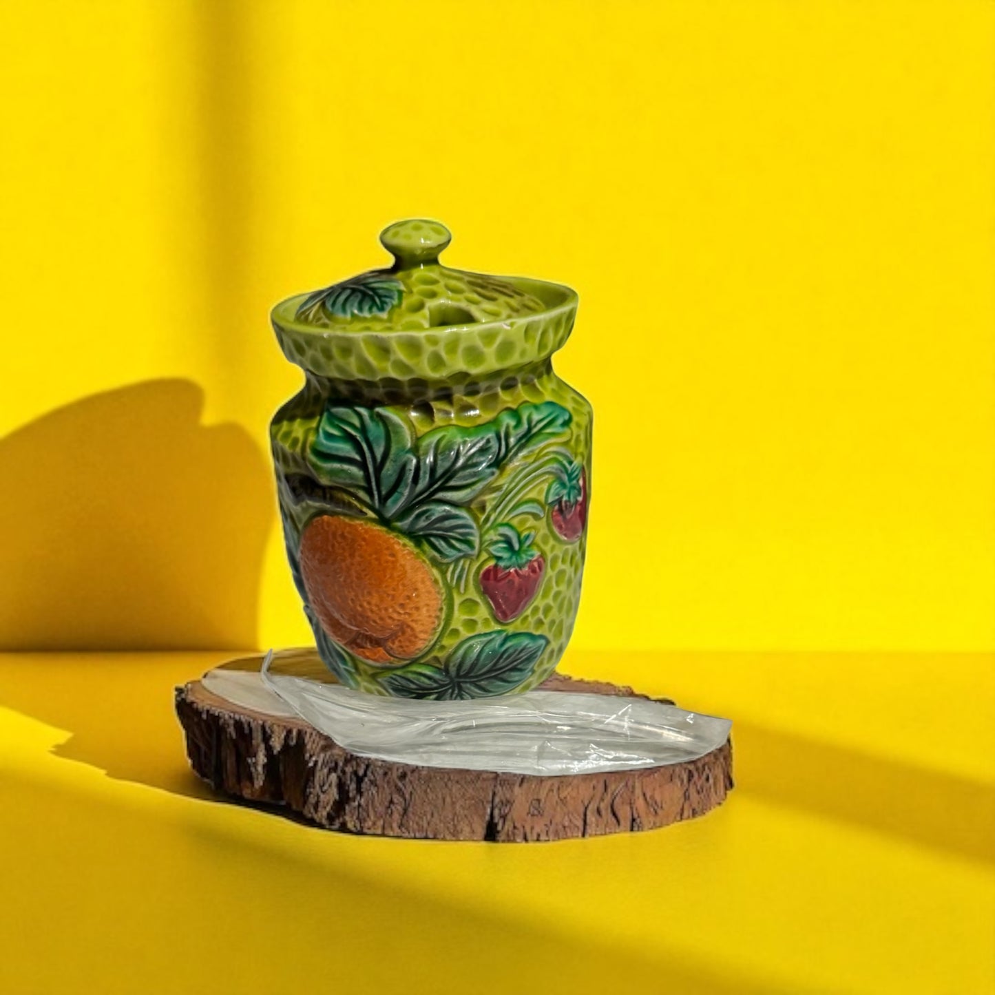 Divine Candle Repurposed Vintage Jam Marmalade Jar 10fl oz