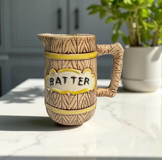 Peppercorn 16fl oz Repurposed Rare Vintage Batter Pitcher Candle