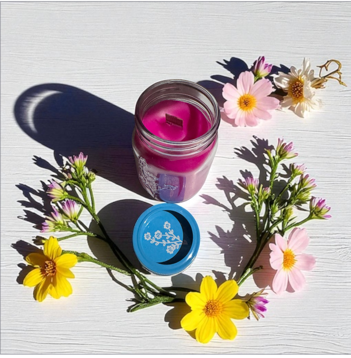 Odor Eliminator Candle 16fl oz Repurposed Canning Jar