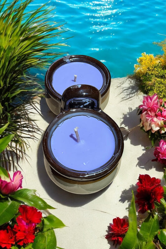 Orchid Island Repurposed Mini Vintage Crocks 12fl oz