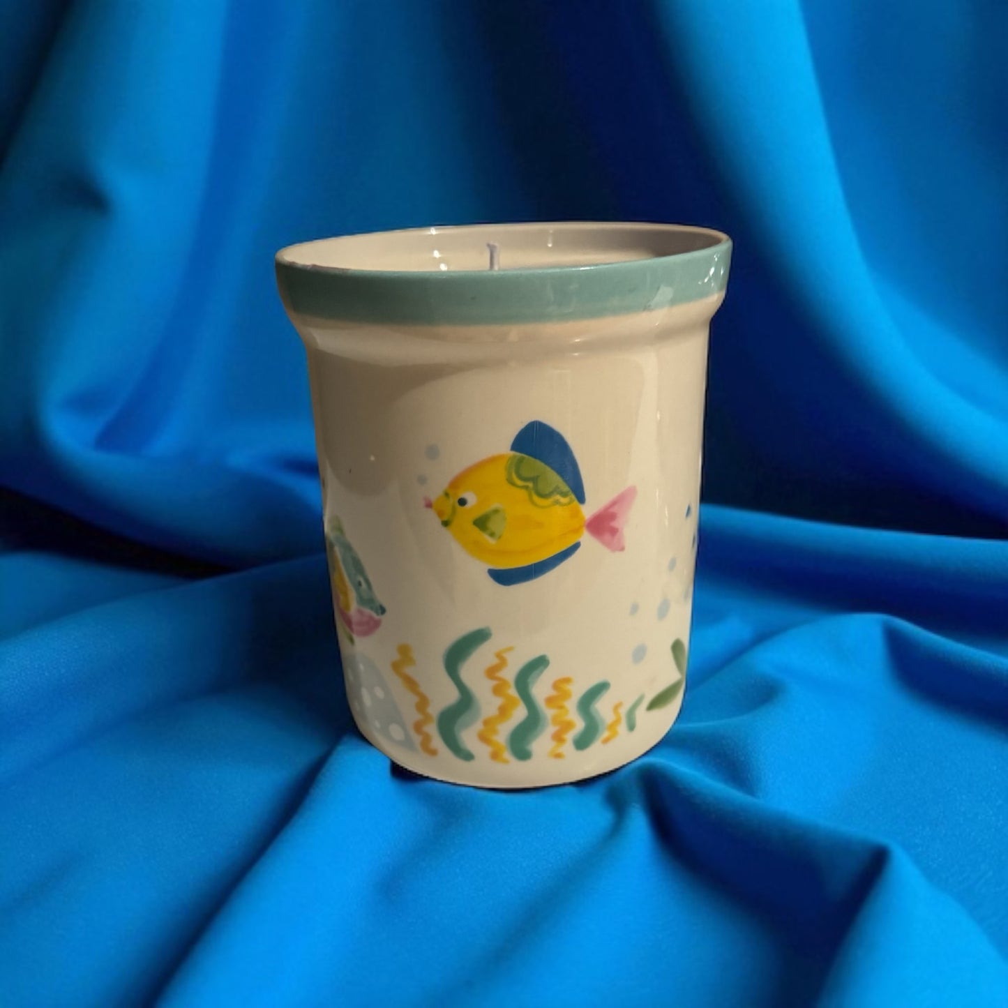 Nights on the Nile Candle 24fl oz Repurposed Barrier Reef Canister
