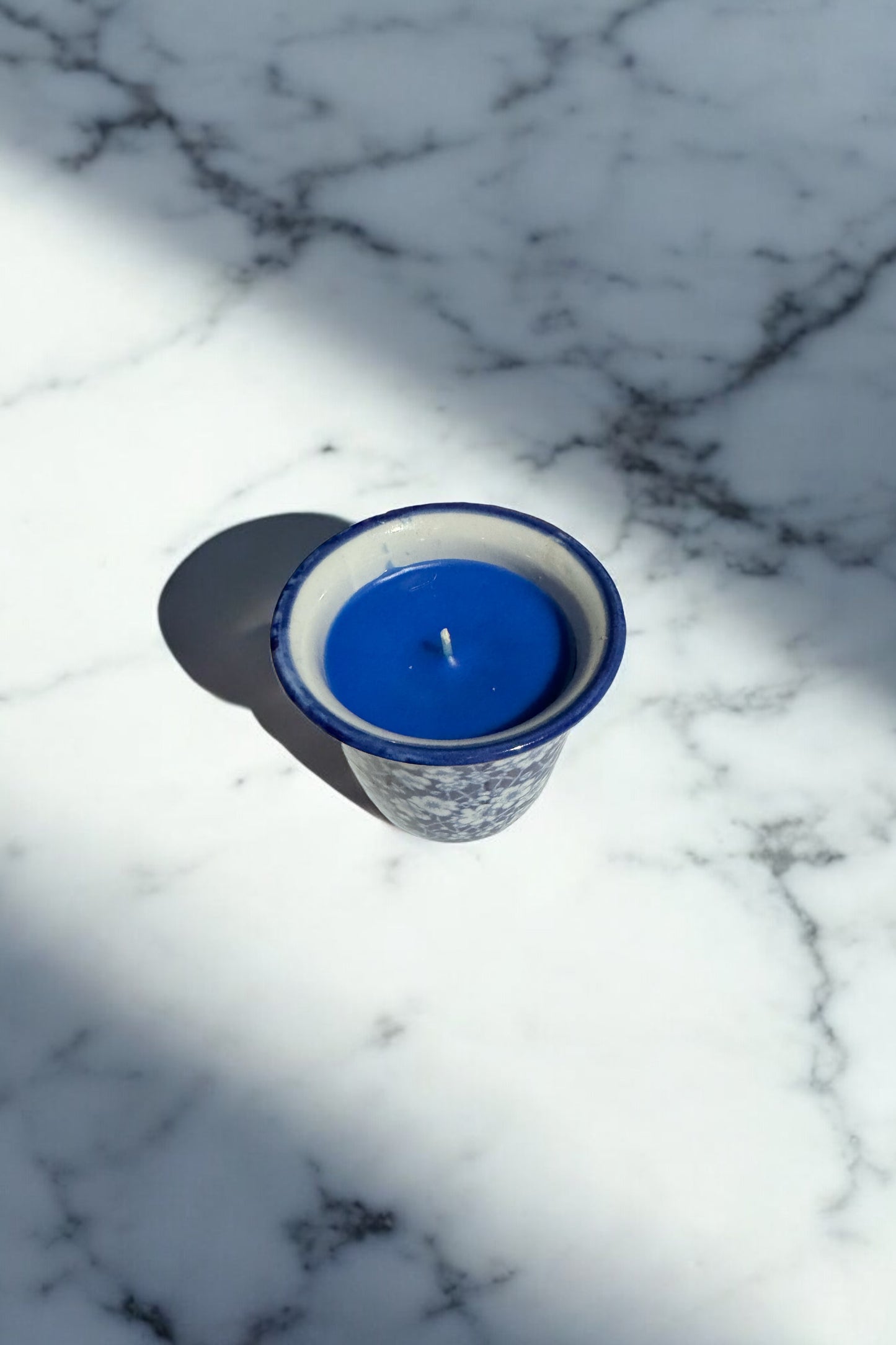 Texas Bluebonnets Candle Vintage Victoria Ware 14fl oz