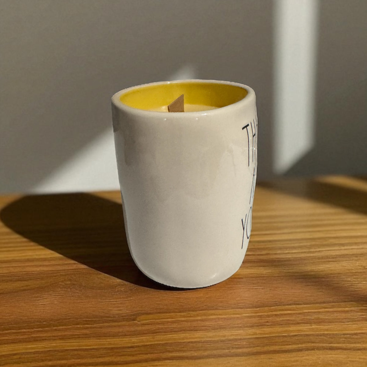 Velvet Vanilla 12fl oz Repurposed Rare Cup Candle (That’s All Yolks)