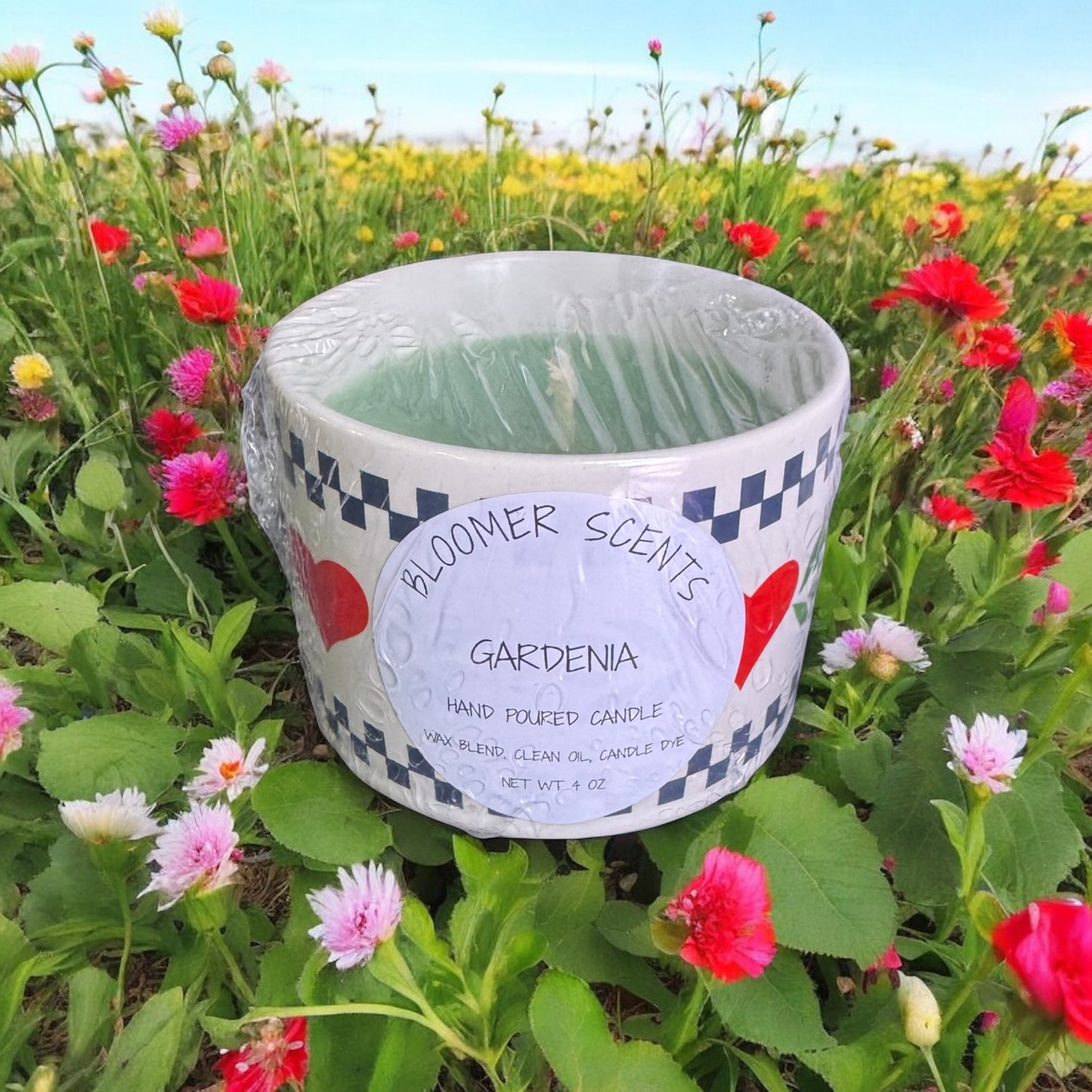 Grapefruit & Mint Repurposed Mini Candle 4fl oz