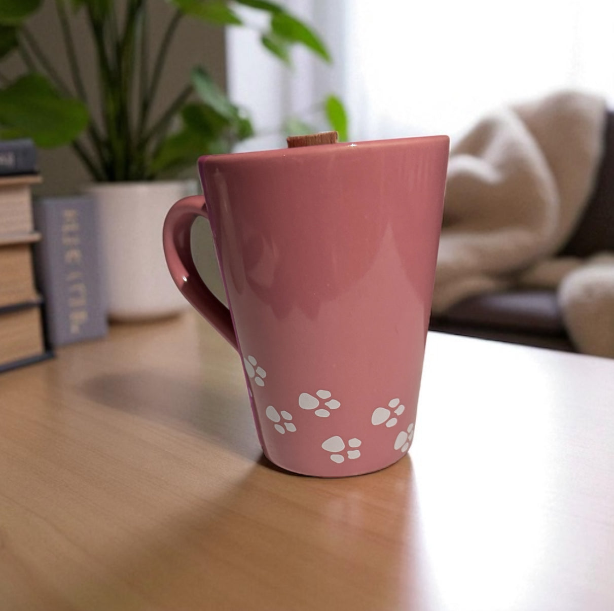 Odor Eliminator 10fl oz Repurposed Paw Print Mug