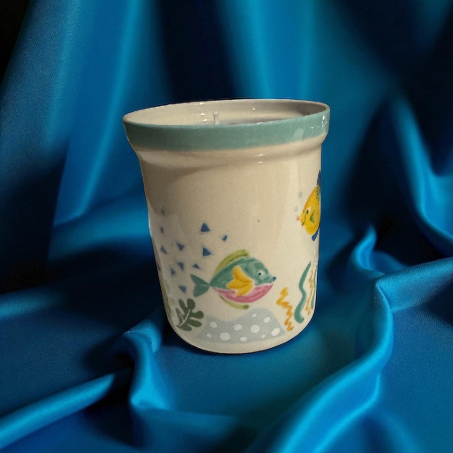 Nights on the Nile Candle 24fl oz Repurposed Barrier Reef Canister