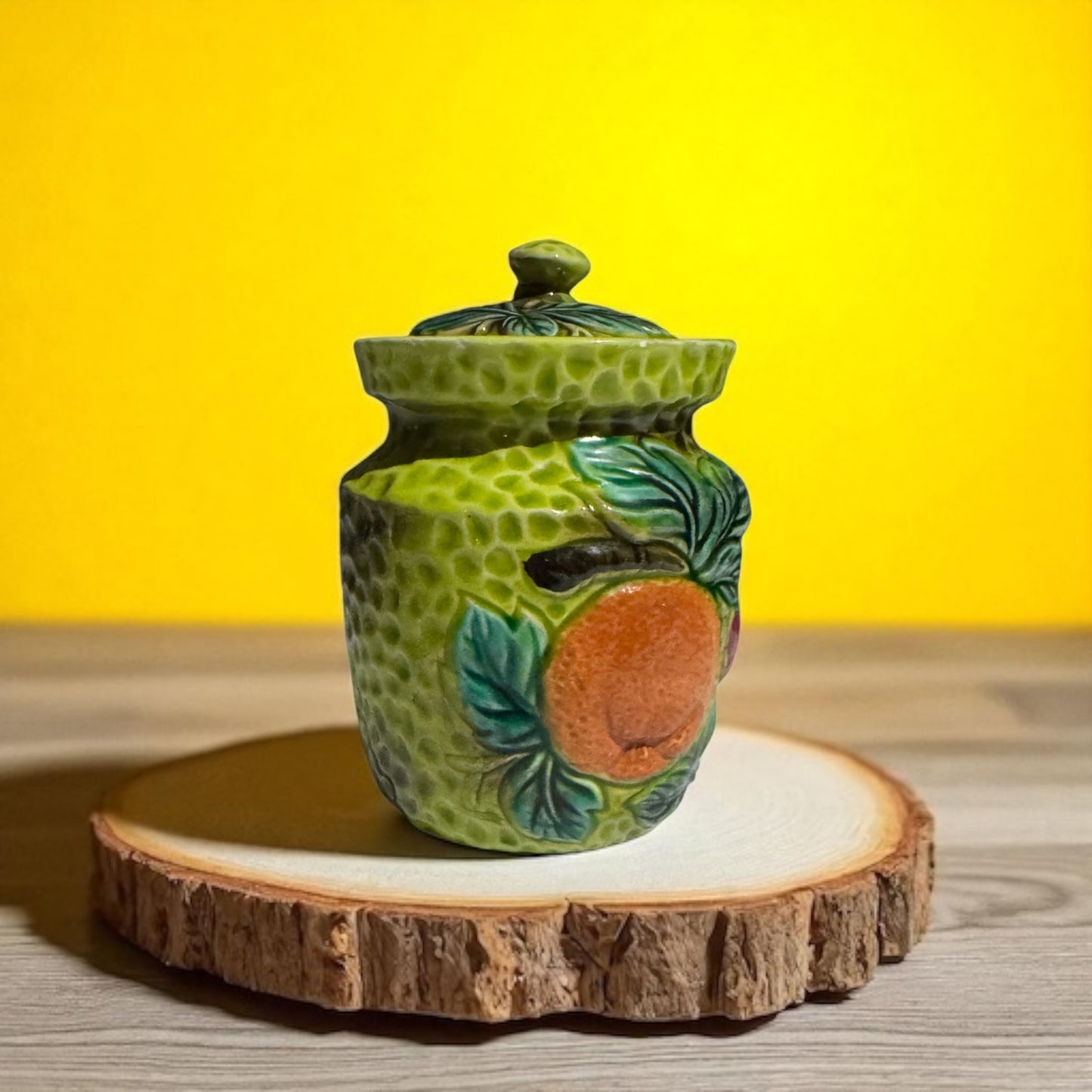 Divine Candle Repurposed Vintage Jam Marmalade Jar 10fl oz