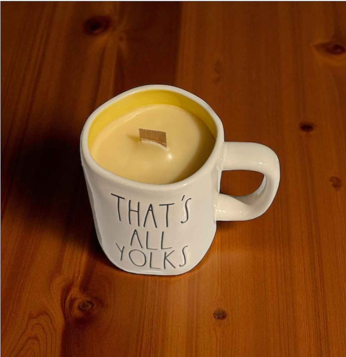 Velvet Vanilla 12fl oz Repurposed Rare Cup Candle (That’s All Yolks)