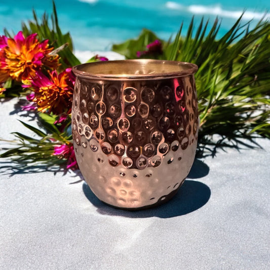 Beach Bum Repurposed Copper Cup 20fl oz