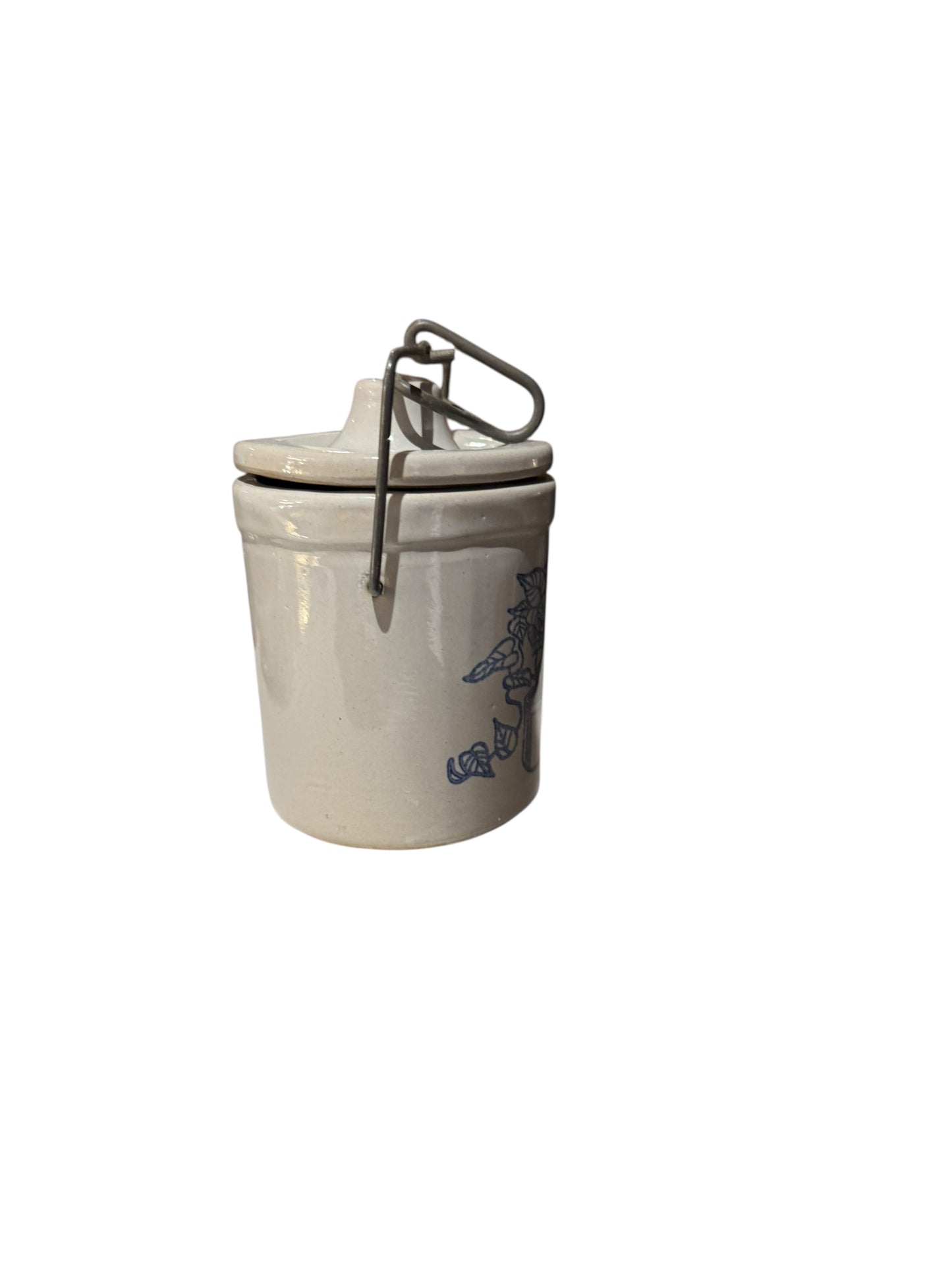 Bloomer Scents Handmade Cleopatra Candle, Vintage Stoneware Cheese Crock, Gray, 12 fl oz