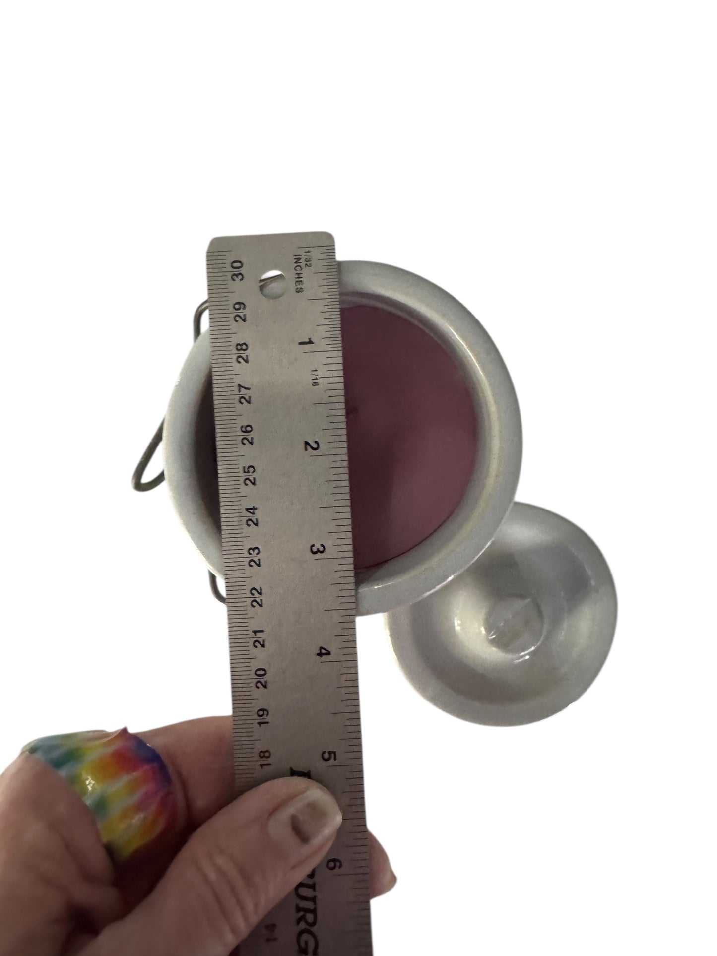 Bloomer Scents Handmade Cleopatra Candle, Vintage Stoneware Cheese Crock, Gray, 12 fl oz