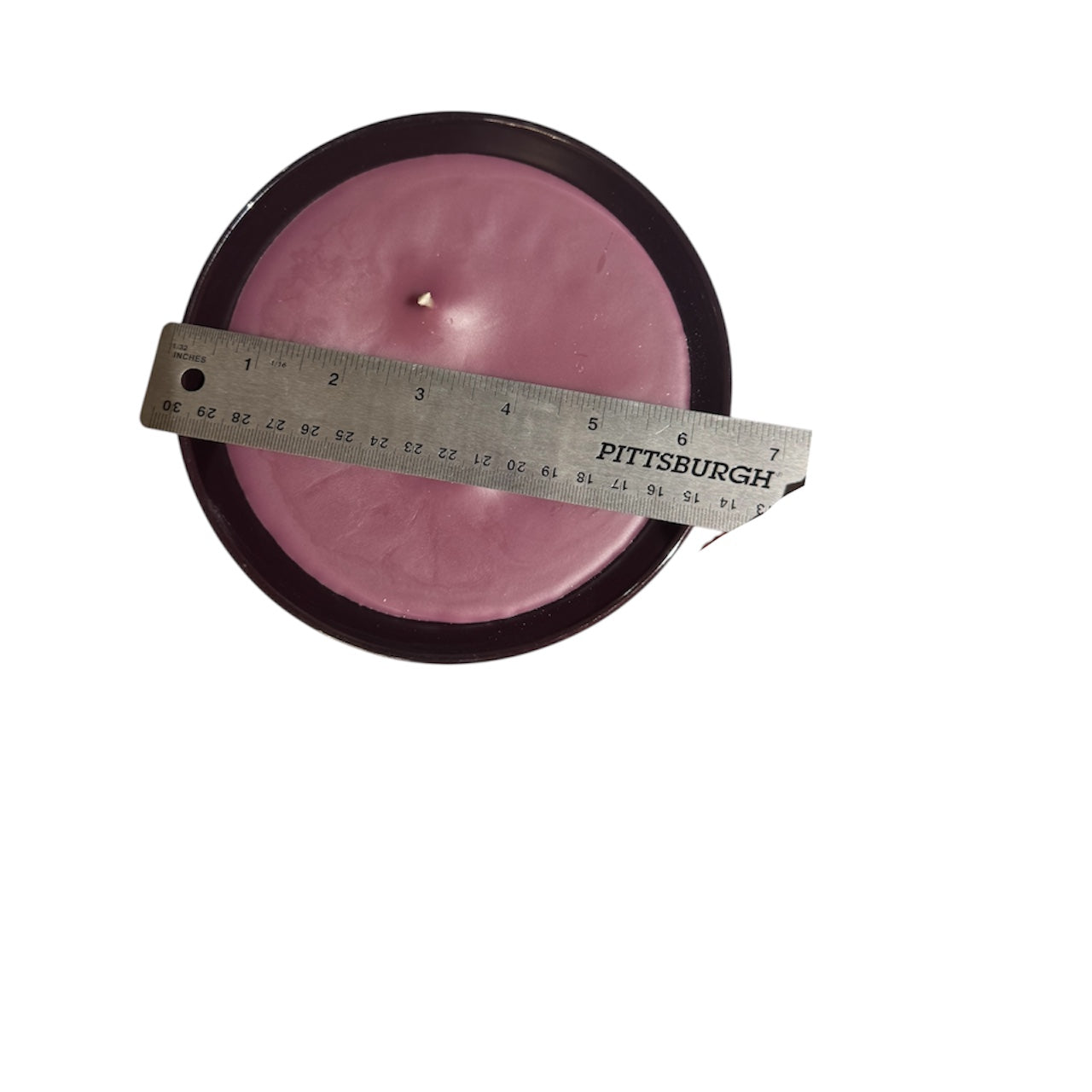 Bloomer Scents Handmade Cleopatra Candle, Repurposed Purple Ceramic Bowl, 18 fl oz