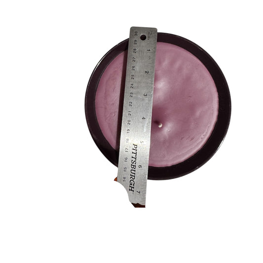 Bloomer Scents Handmade Cleopatra Candle, Repurposed Purple Ceramic Bowl, 18 fl oz