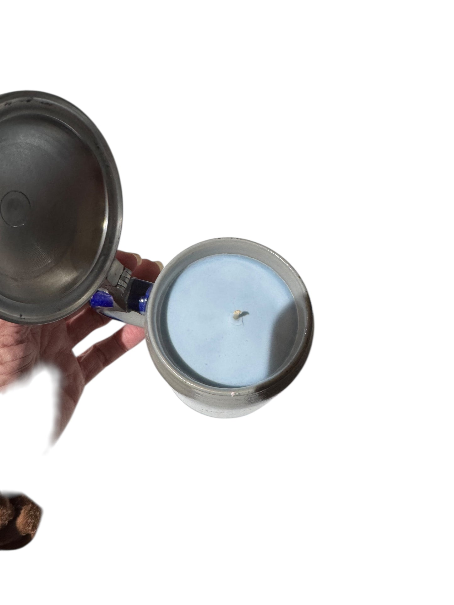 Handmade Candle in Repurposed Vintage Stein 16fl oz