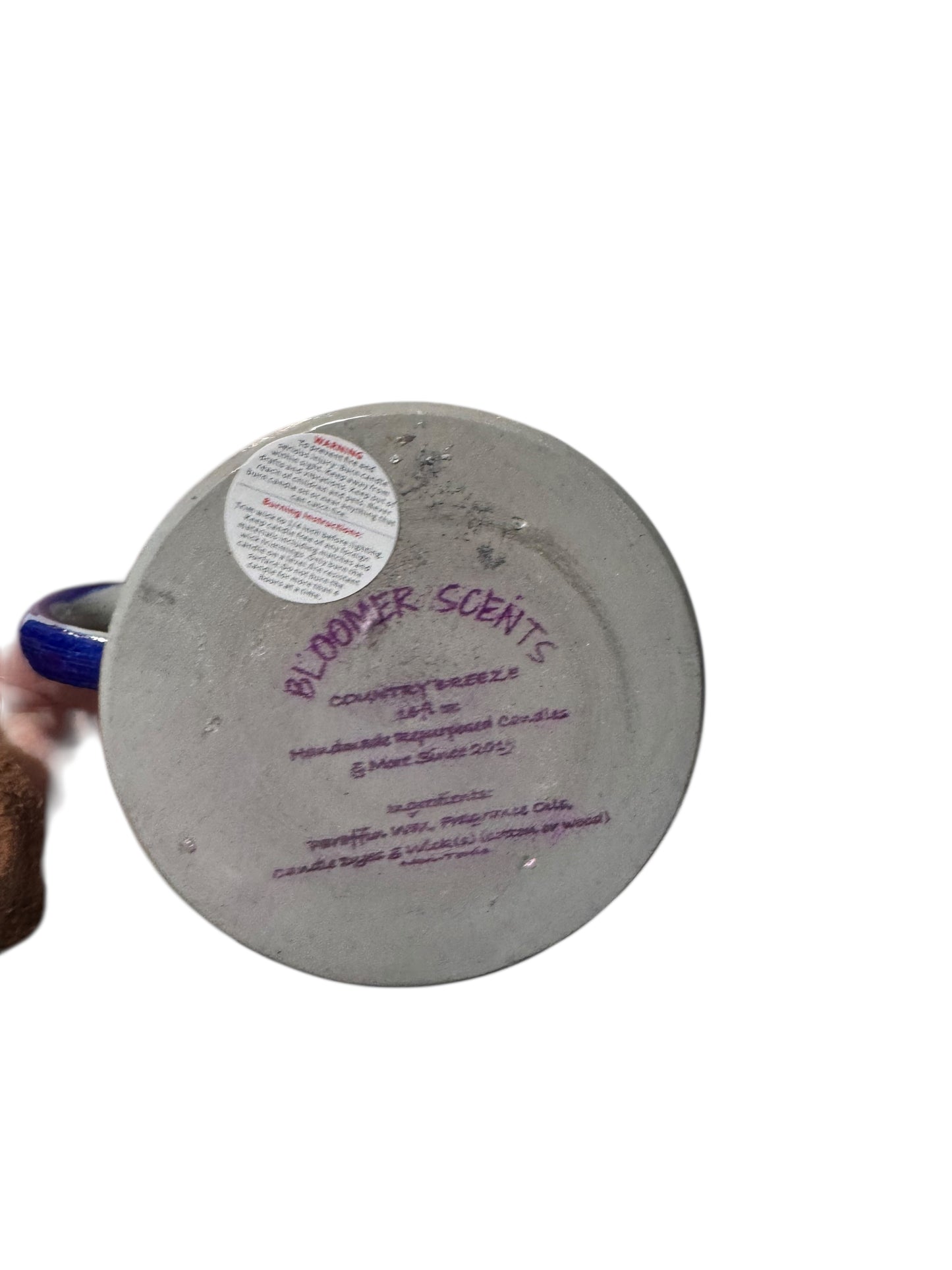 Handmade Candle in Repurposed Vintage Stein 16fl oz