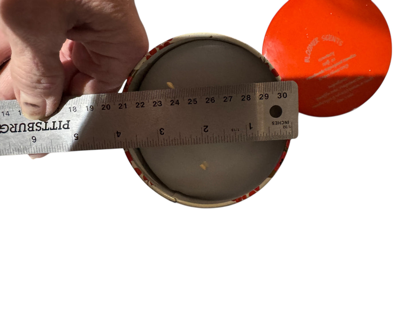 Bloomer Scents Handmade Cowboy Candle, Repurposed Vintage Red Berry 50's Tin, Huntley Boorne, 20 fl oz