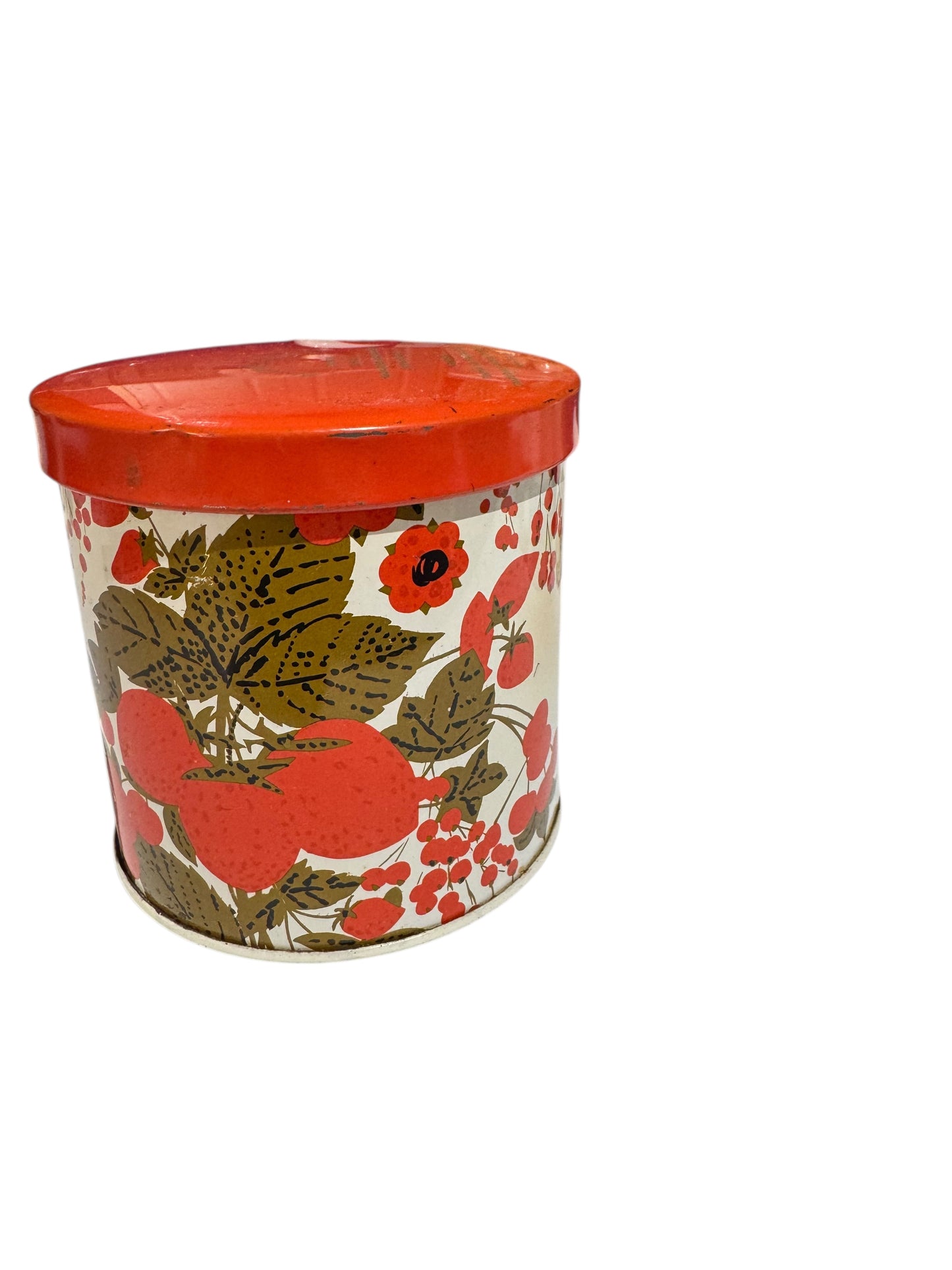 Bloomer Scents Handmade Cowboy Candle, Repurposed Vintage Red Berry 50's Tin, Huntley Boorne, 20 fl oz