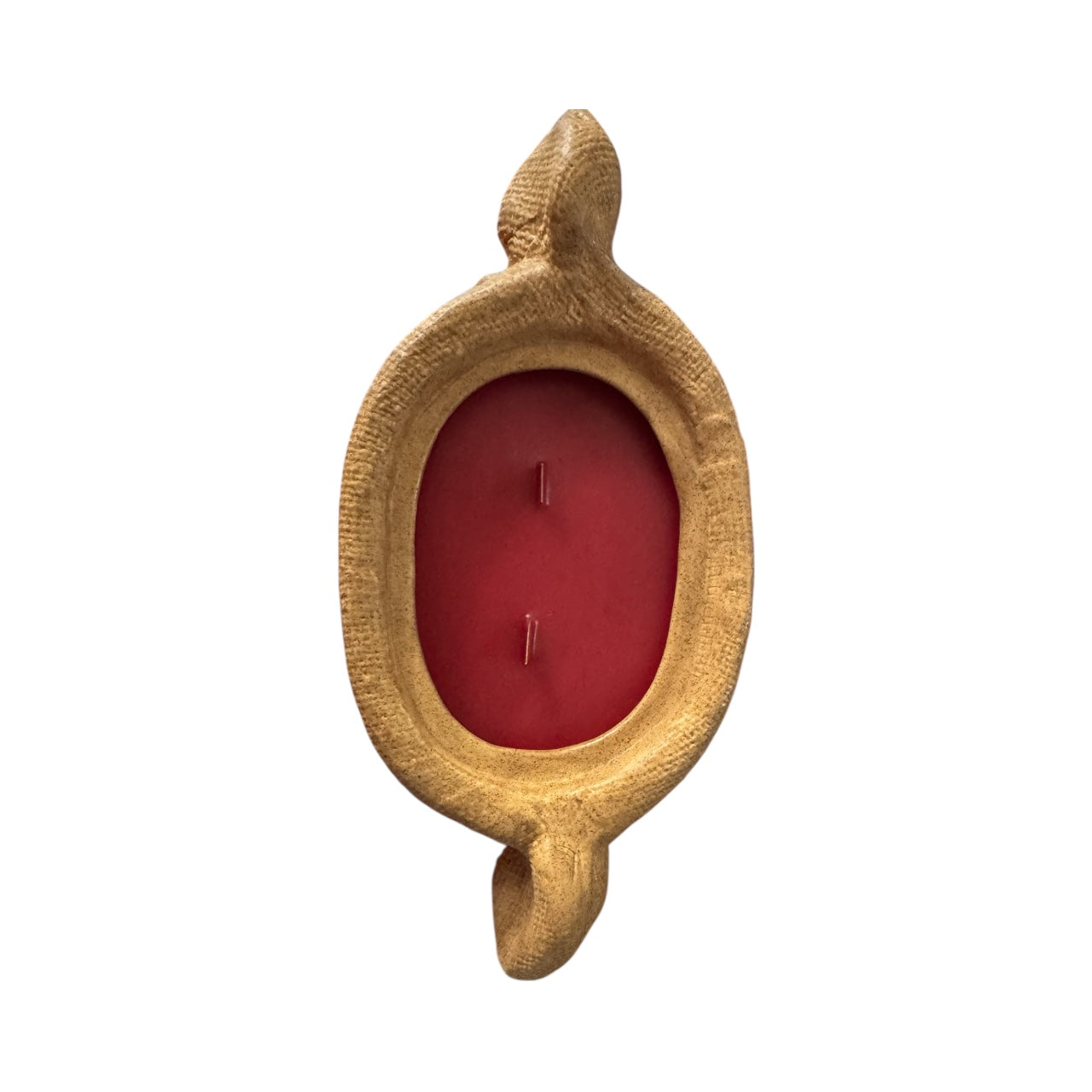 Bloomer Scents Winter Cranberry Scented Candle, Vintage Cow in Burlap Sack Ceramic Jar with Lid, 22 fl oz