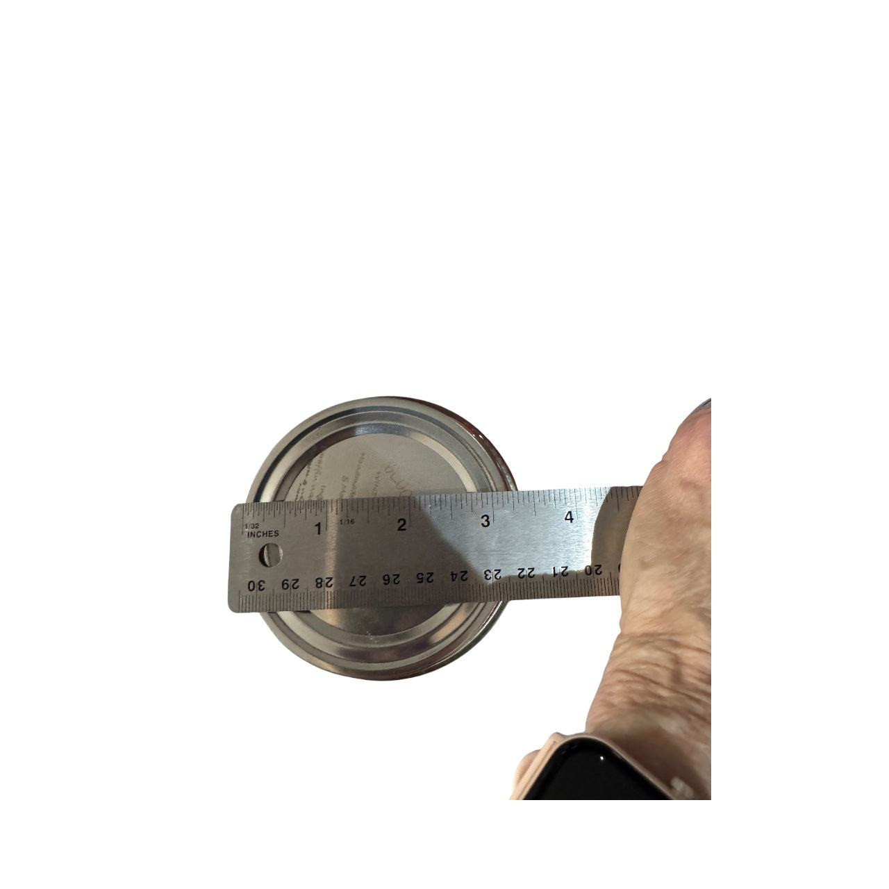 Handmade Winter Cranberry Candle, Repurposed Glass Jar with Silver Lid, 16 fl oz