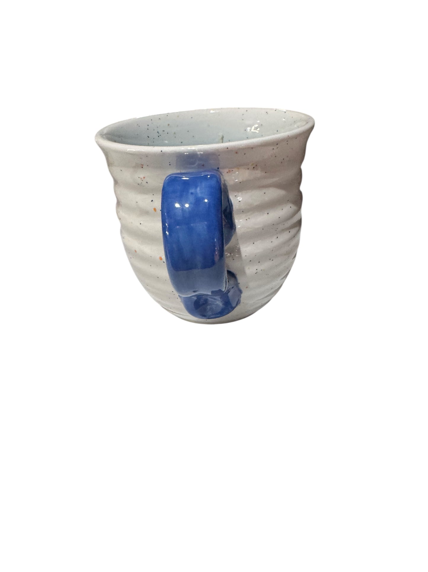 Handmade Scented Candle in Repurposed Pottery Mug, Enchanted Gardens, 20 fl oz