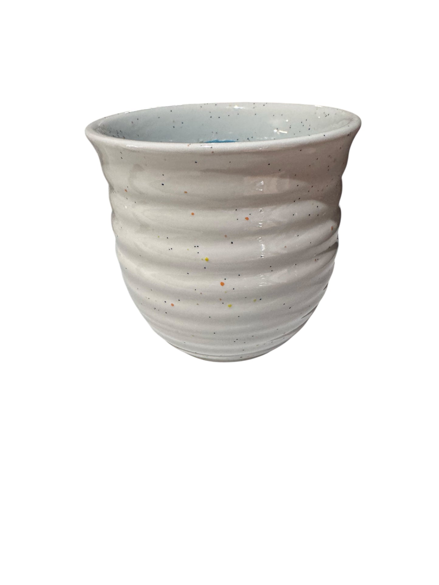 Handmade Scented Candle in Repurposed Pottery Mug, Enchanted Gardens, 20 fl oz