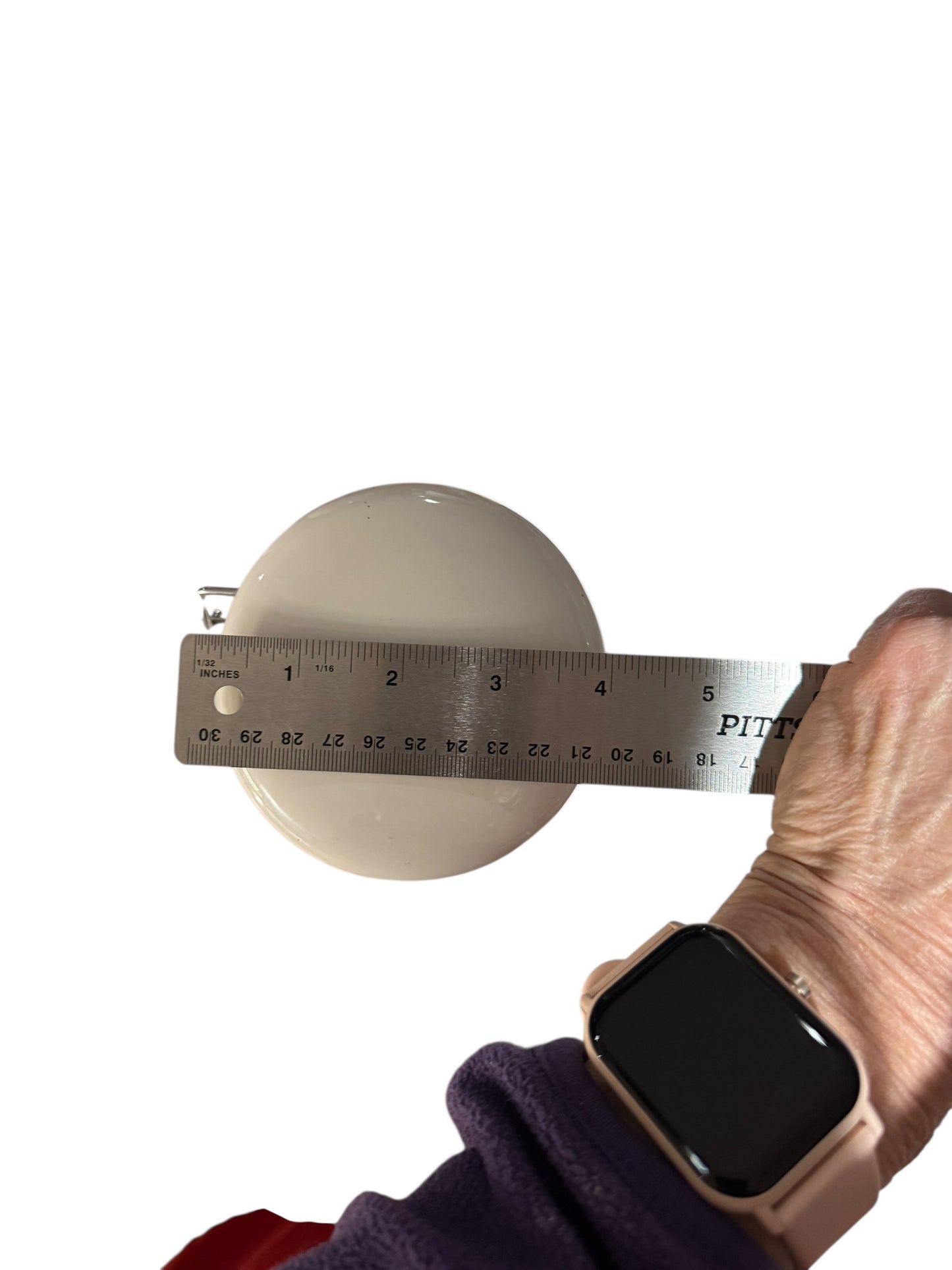 Handmade Fraser Fir Scented Candle in Repurposed Vintage Snowman Ceramic Canister, 22 fl oz