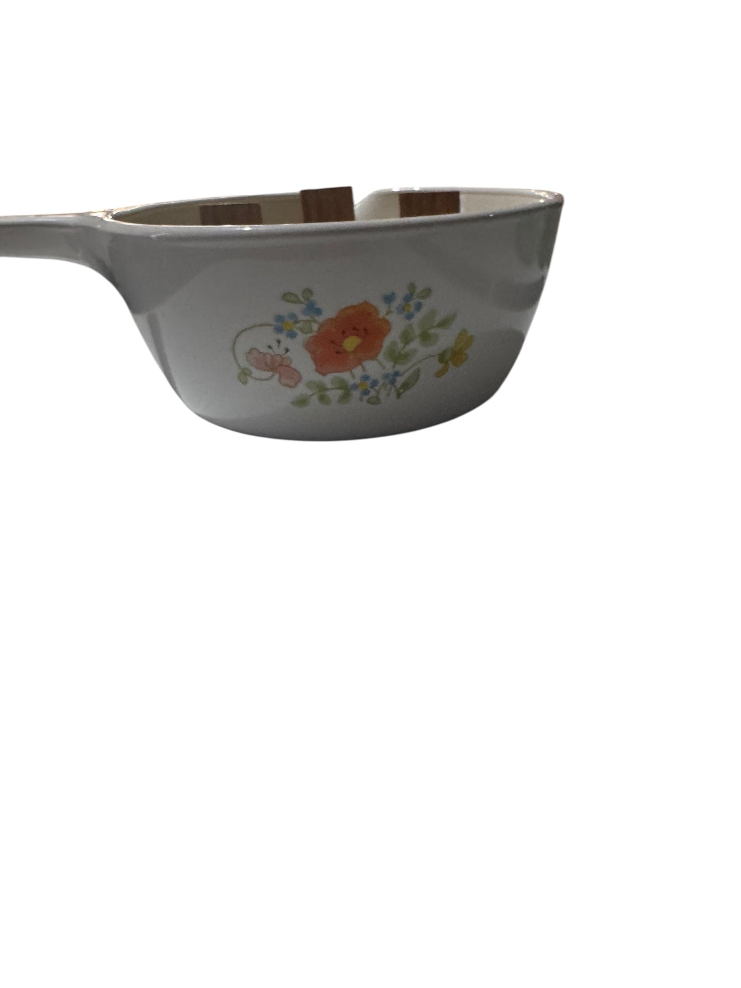 Bloomer Scents Handmade Himalayan Mountain Breeze Candle, 16 fl oz, Repurposed Vintage Ceramic Skillet, Wildflower Design