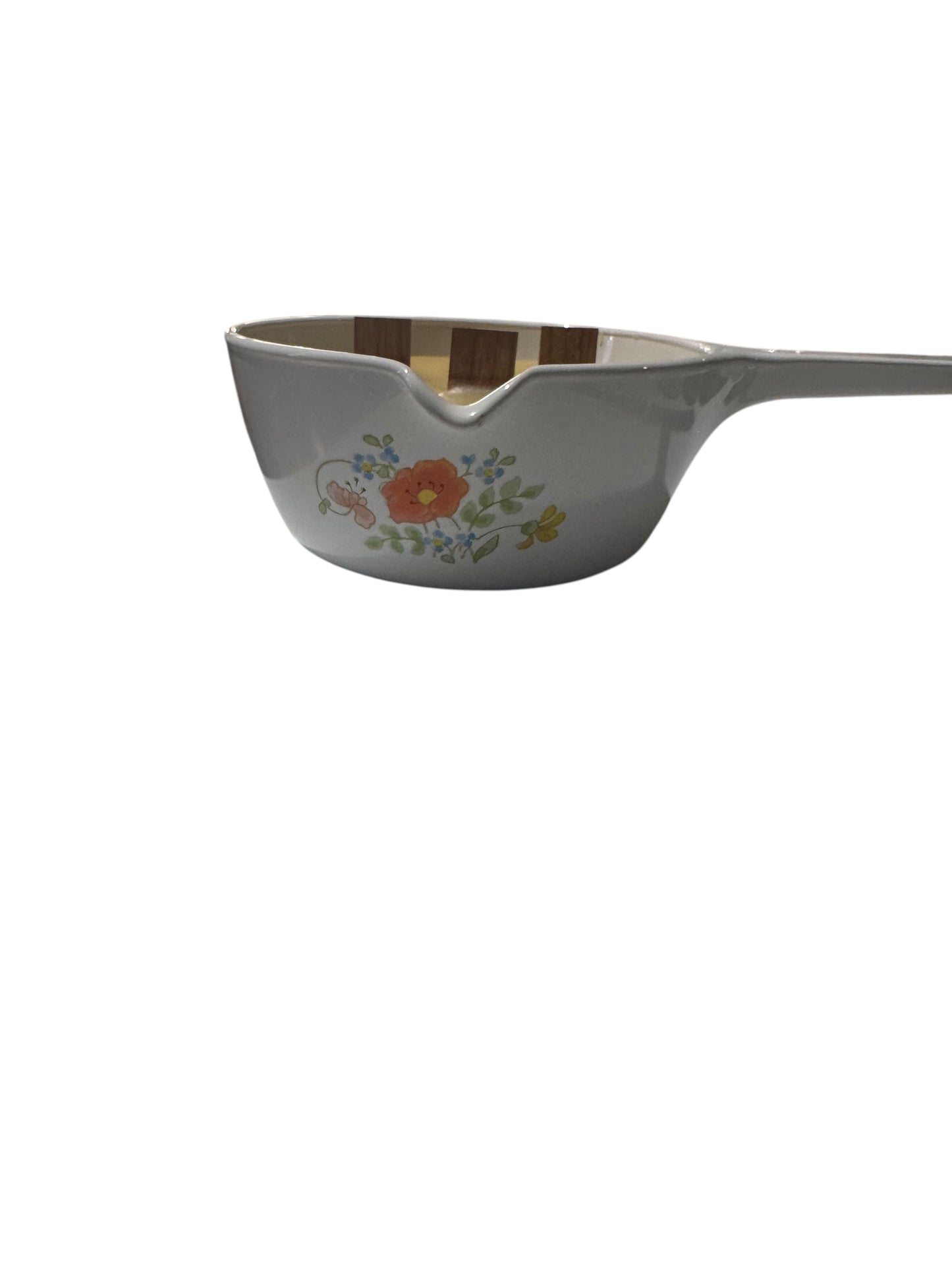 Bloomer Scents Handmade Himalayan Mountain Breeze Candle, 16 fl oz, Repurposed Vintage Ceramic Skillet, Wildflower Design