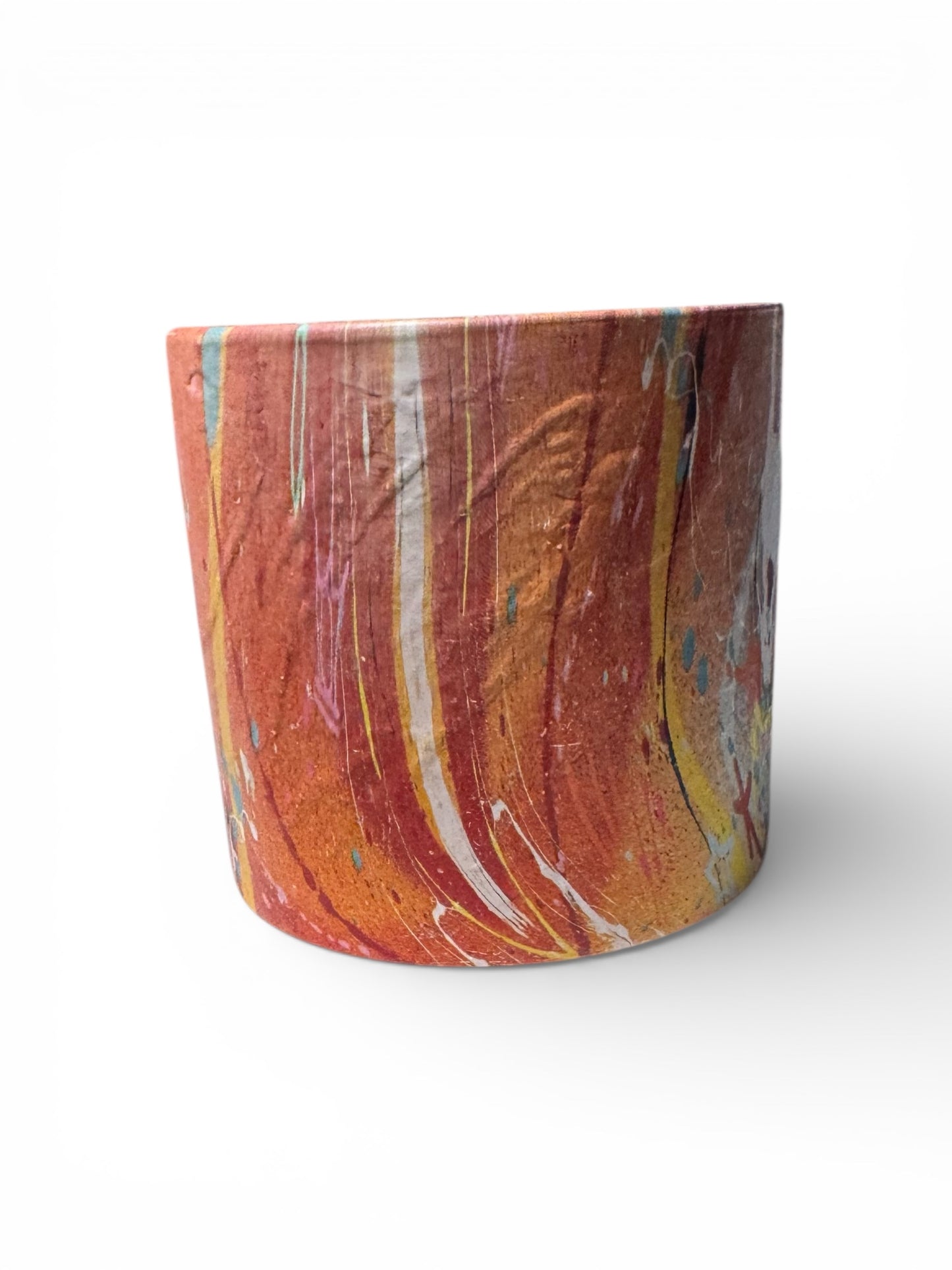 Handmade Honeysuckle Dreams Candle, 24 fl oz, Repurposed Art Deco Vase